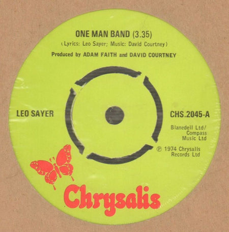 Leo Sayer-One Man Band/ Drop Back-Chrysalis-7" Vinyl