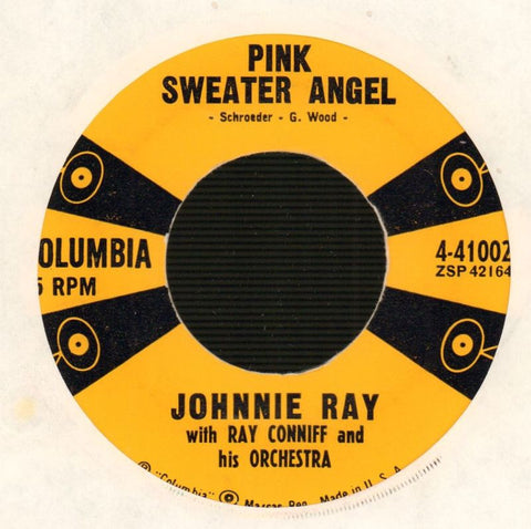 Texas Tambourine/ Pink Sweater Angel-Columbia-7" Vinyl-Ex/VG