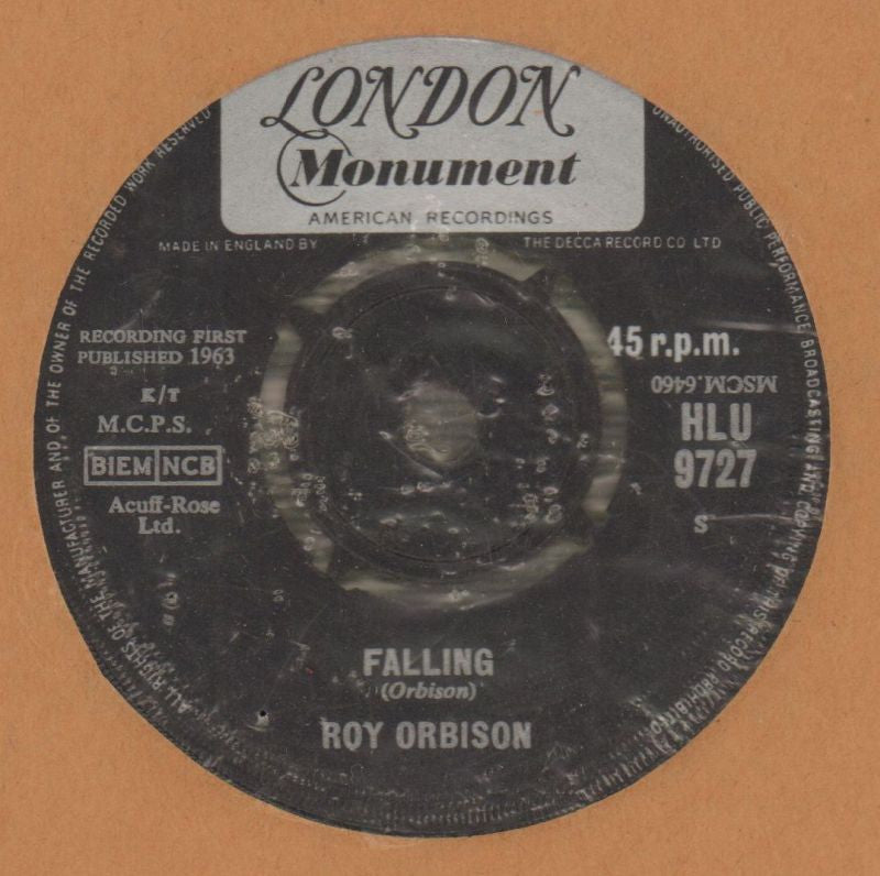Roy Orbison-Falling/ Distant Drums-London-7" Vinyl