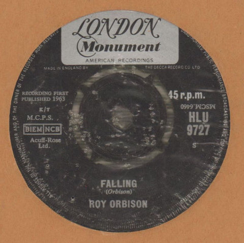 Roy Orbison-Falling/ Distant Drums-London-7" Vinyl