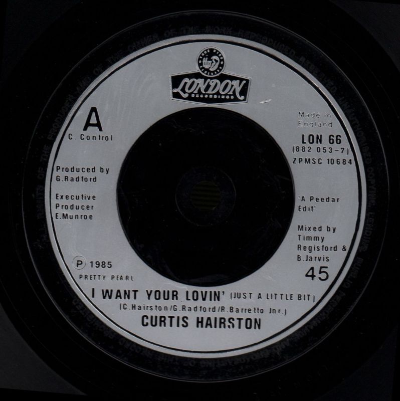 I Want Your Lovin'-London-7" Vinyl P/S-VG/VG