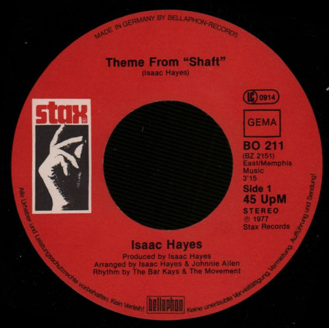 Shaft-Stax-7" Vinyl P/S-VG/VG