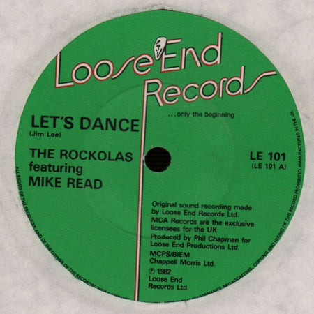 Let's Dance/ Big Tears-Loose Ends-7" Vinyl