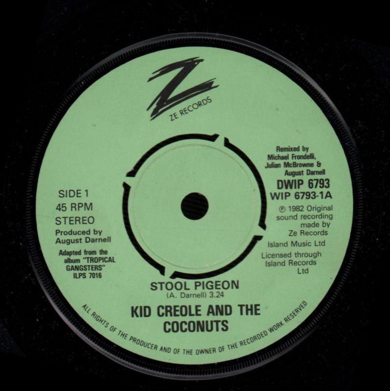 Stool Pigeon-Island-2x7" Vinyl-VG/Ex