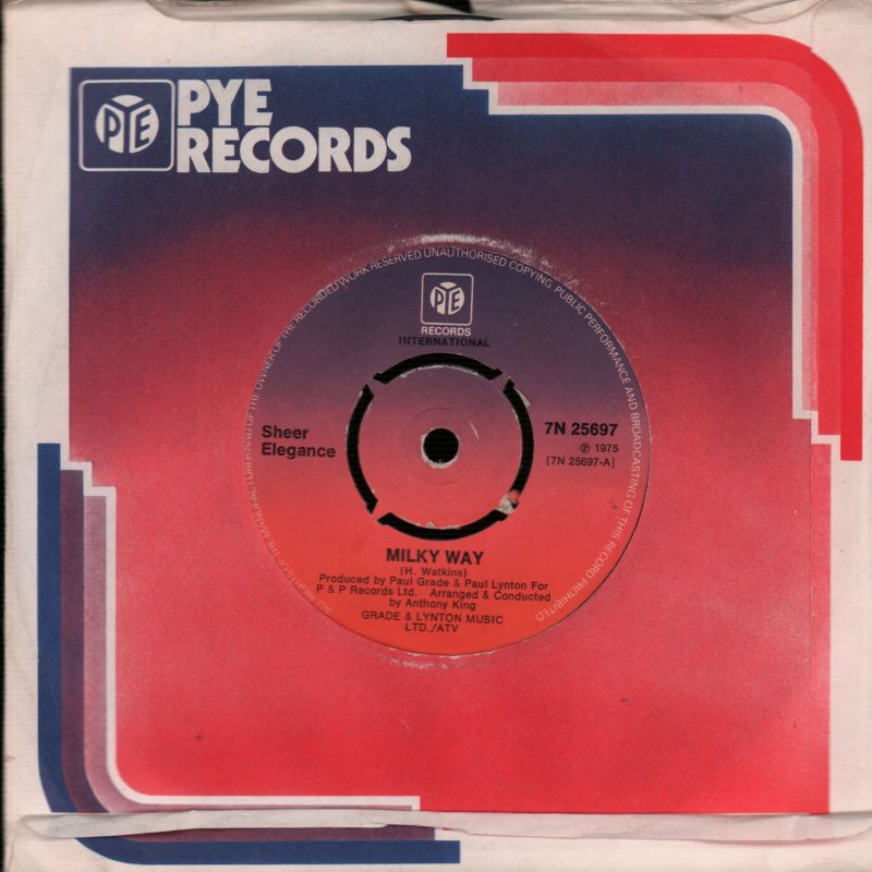 Milky Way/ Satisfication Is What I Need-Pye-7" Vinyl