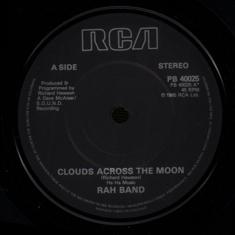 Clouds Across The Moon-RCA-7" Vinyl P/S-VG/Ex+