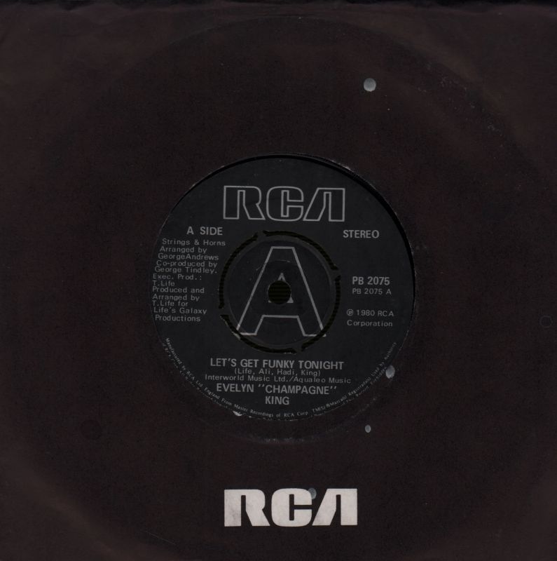 Let's Get Funky Tonight/ Just A Little Bit-RCA-7" Vinyl