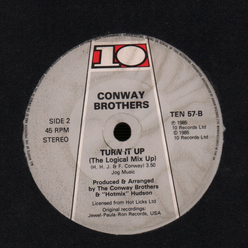 Turn It Up-10-7" Vinyl-VG/Ex