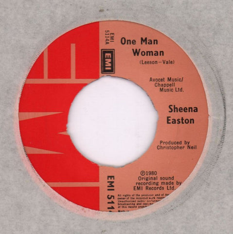 Summer's Over/ One Man Woman-EMI-7" Vinyl