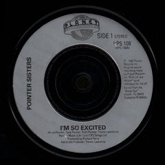 I'm So Excited-Planet-7" Vinyl P/S-VG/Ex