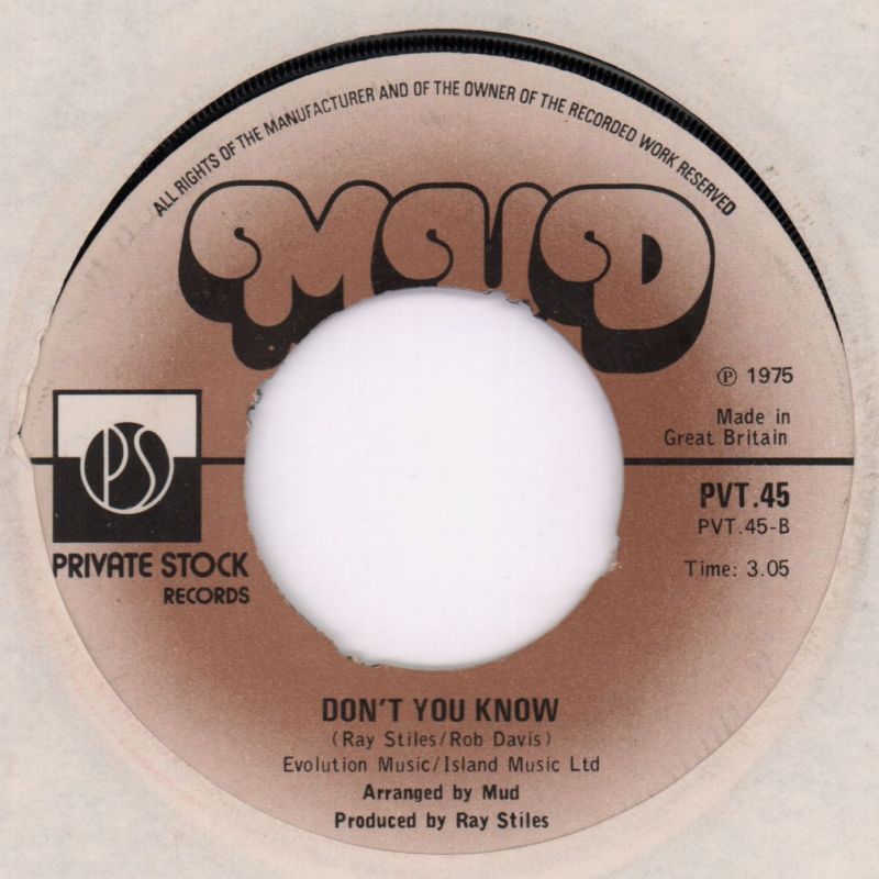 Show Me You're A Woman/ Don't You Know-Private Stock-7" Vinyl-VG/Ex