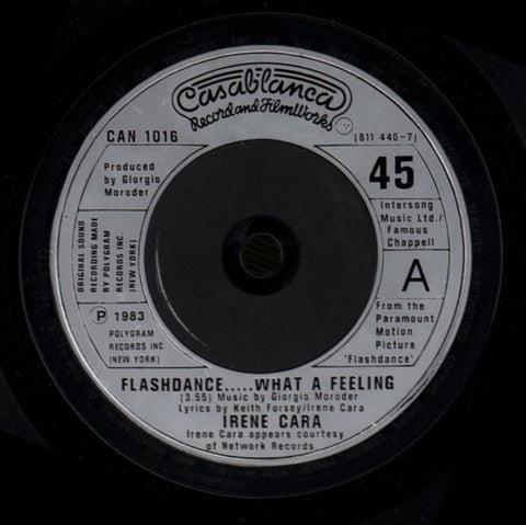 Flashdance-Casablanca-7" Vinyl P/S-VG/Ex