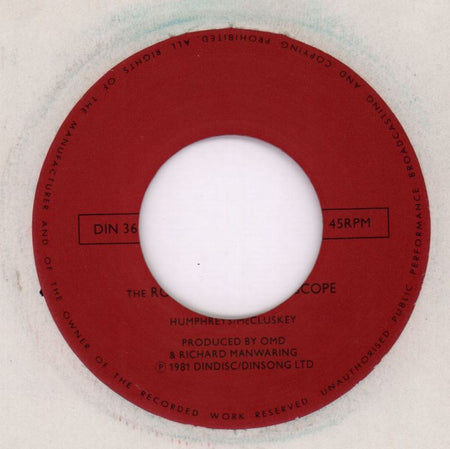 Joan Of Arc/ The Romance Of The Telescope-Dindisc-7" Vinyl
