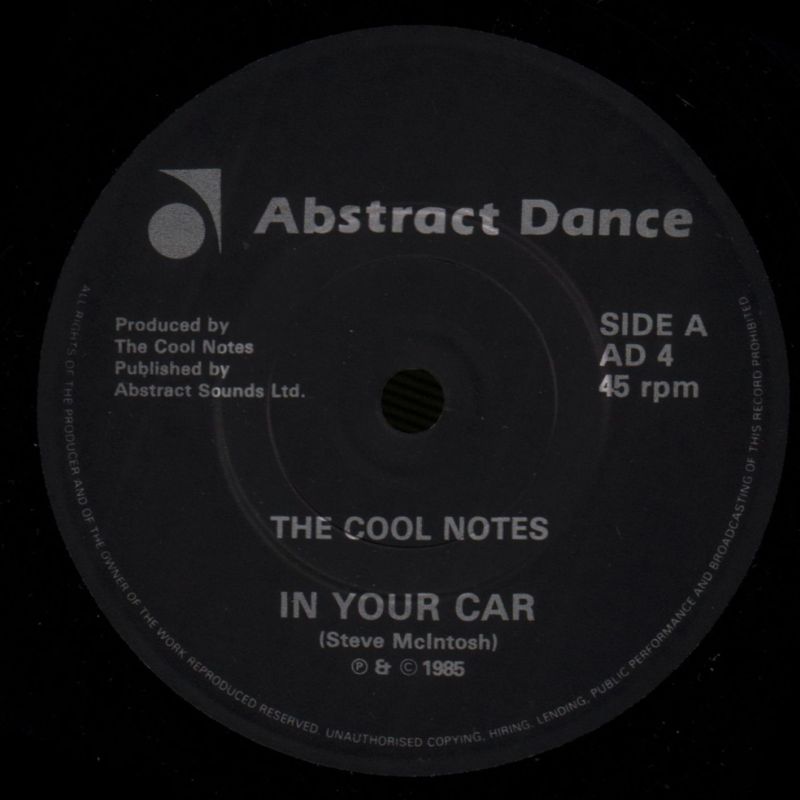 In Your Car-Priority-7" Vinyl P/S-VG/VG