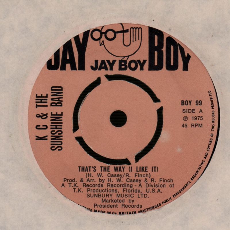 That's The Way/ Ain't Nothin' Wrong-Jay Boy-7" Vinyl