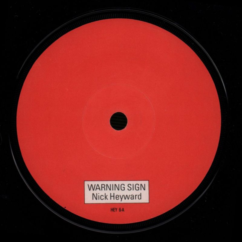 Warning Sign-Arista-7" Vinyl P/S-VG/VG