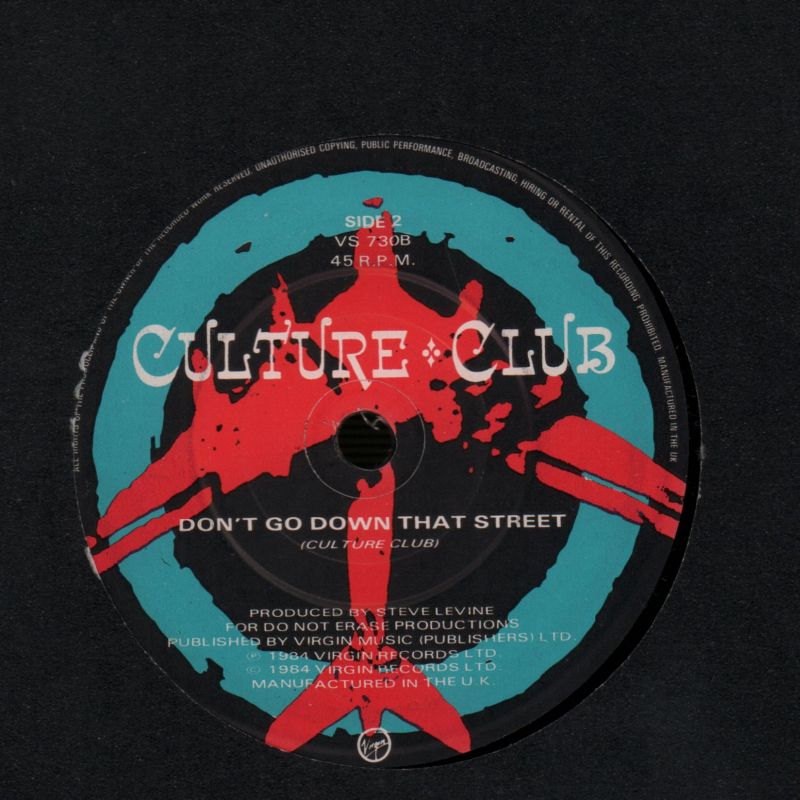 The Medal Song/ Don't Go Down That Street-Virgin-7" Vinyl-VG/NM