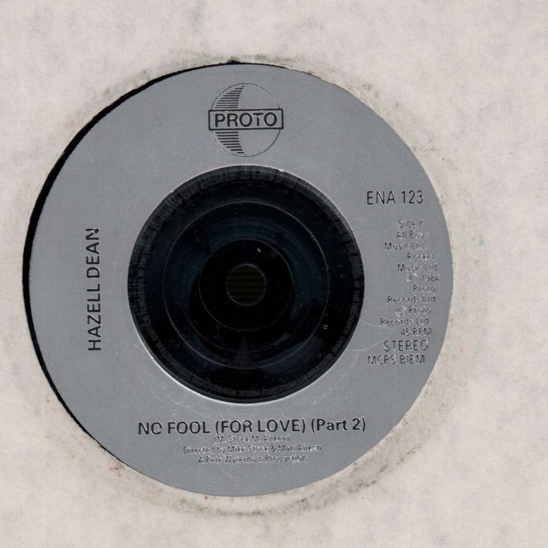 No Fool-Proto-7" Vinyl-VG/Ex
