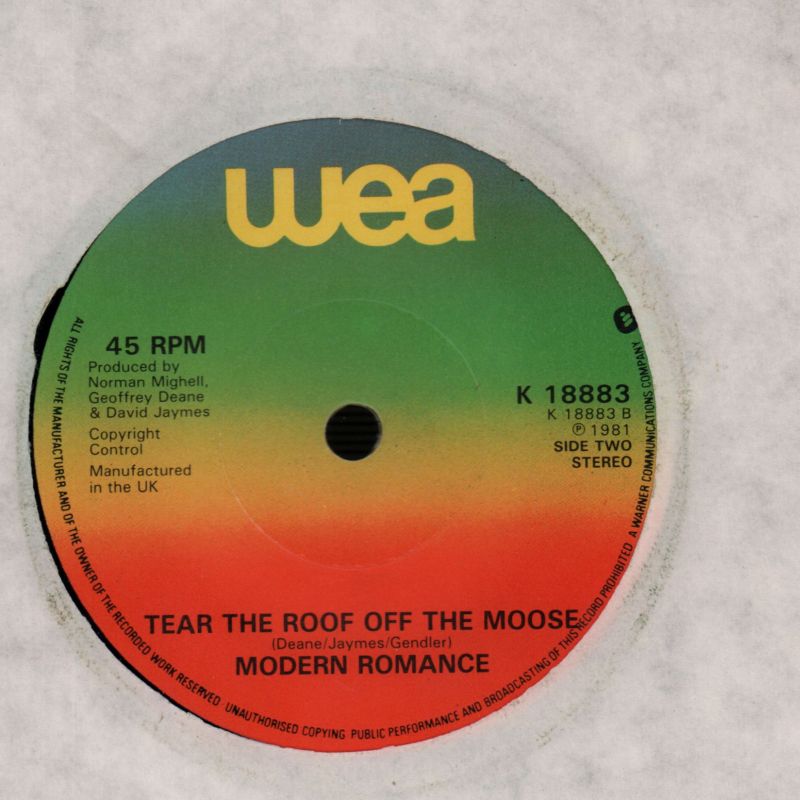 Ay Ay Ay Ay Moosey/ Tear The Roof Off-Wea-7" Vinyl-VG/Ex