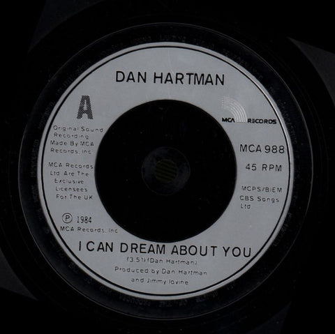 I Can Dream About You-MCA-7" Vinyl P/S-VG+/Ex