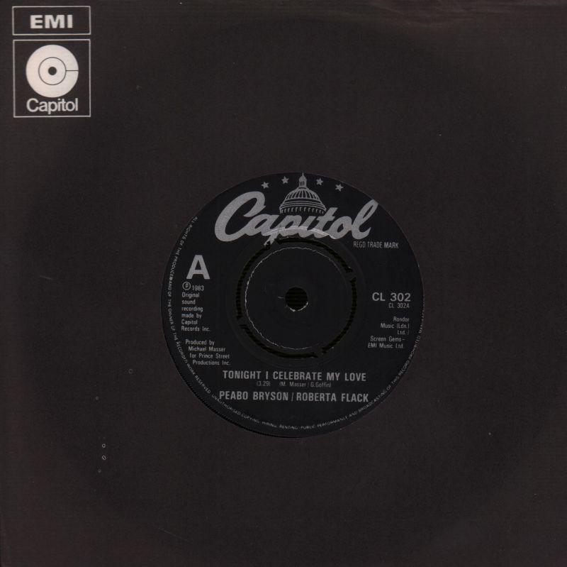 Tonight I Celebrate/ Born To Love-Capitol-7" Vinyl