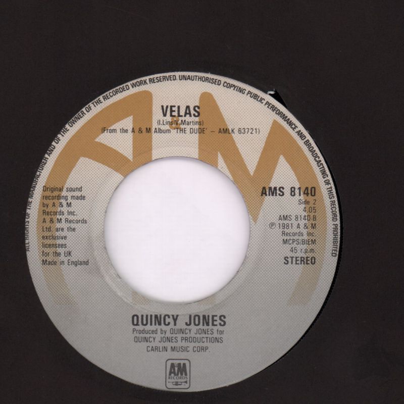 Razzamatazz/ Velas-A&M-7" Vinyl-VG/VG