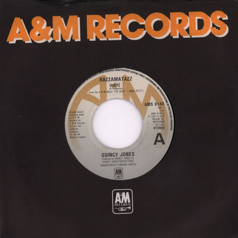 Razzamatazz/ Velas-A&M-7" Vinyl