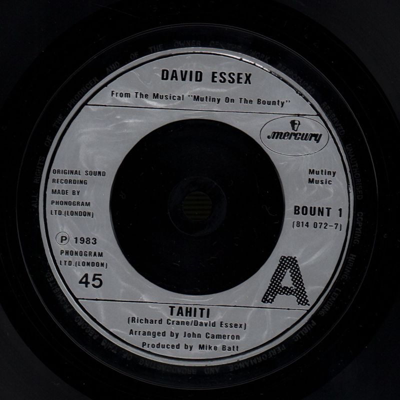Bounty-Mercury-7" Vinyl P/S-VG/VG
