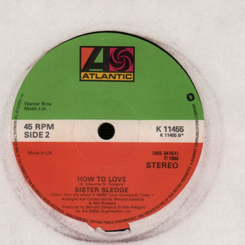 Easy Street/ How To Love-Atlantic-7" Vinyl-VG/VG