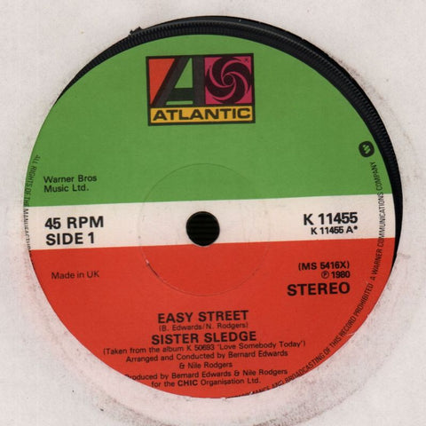 Easy Street/ How To Love-Atlantic-7" Vinyl