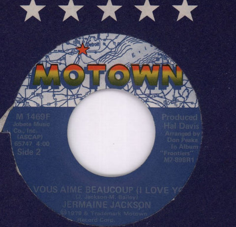 Let's Get Serious/ Je Vous Aime Beaucoup-Motown-7" Vinyl-VG/Ex