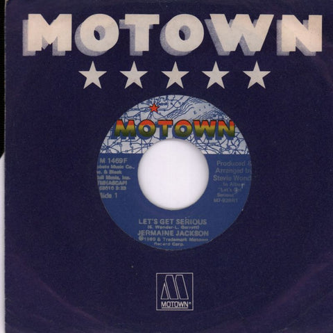 Let's Get Serious/ Je Vous Aime Beaucoup-Motown-7" Vinyl
