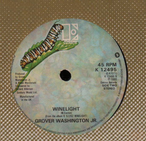 Let It Flow/ Winelight-Elektra-7" Vinyl-VG/Ex