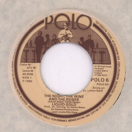 The Night, The Wine And The Roses-Polo-7" Vinyl