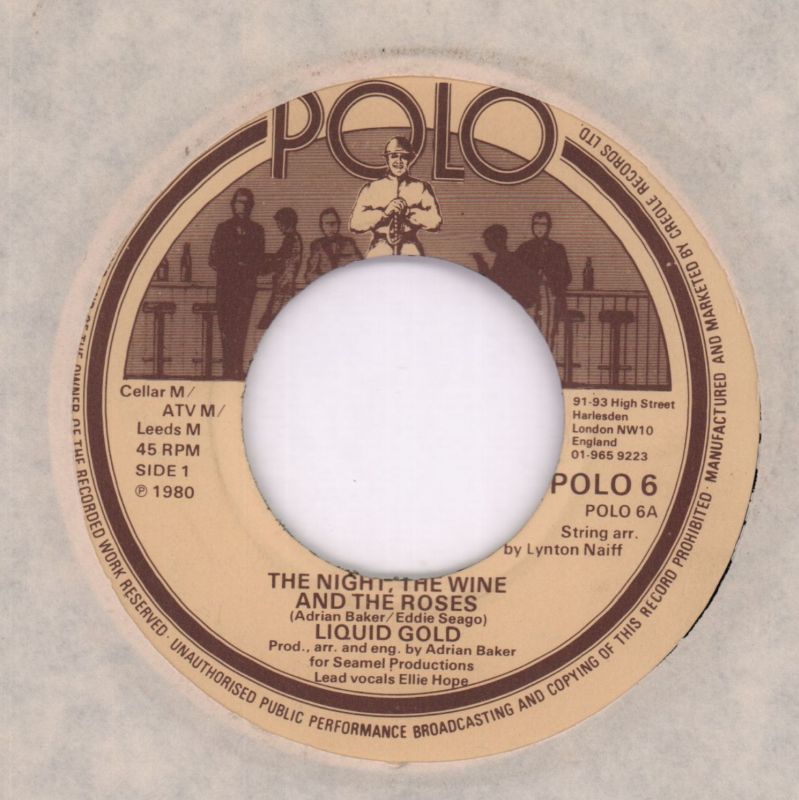 The Night, The Wine And The Roses-Polo-7" Vinyl