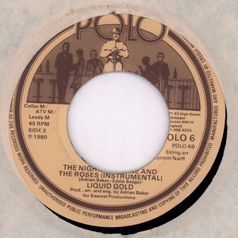The Night, The Wine And The Roses-Polo-7" Vinyl-VG/VG+