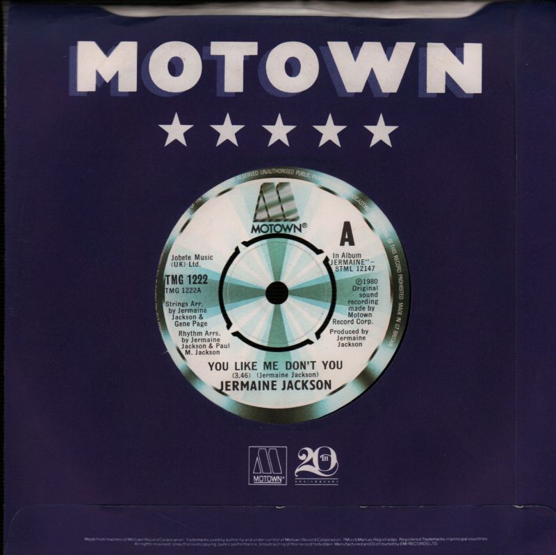 You Like Me Don't You-Motown-7" Vinyl