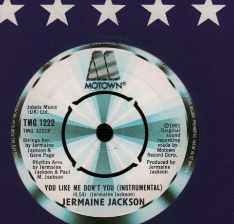You Like Me Don't You-Motown-7" Vinyl-VG/VG+
