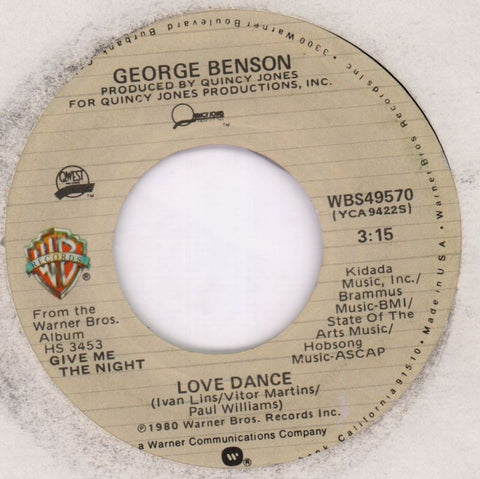 Love X Love/ Love Dance-Warner-7" Vinyl-VG/VG