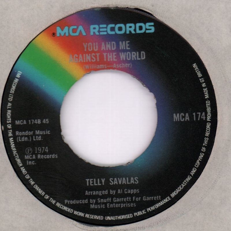 If/ You And Me-MCA-7" Vinyl-VG/VG