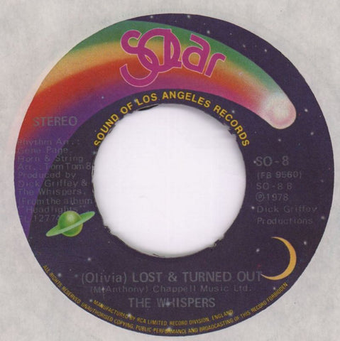 My Girl/ Lost And Turned Out-Solar-7" Vinyl-VG/VG