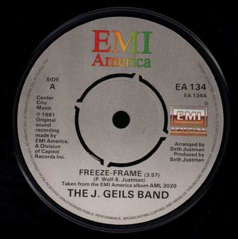 Freeze Frame-EMI-7" Vinyl P/S-VG/VG