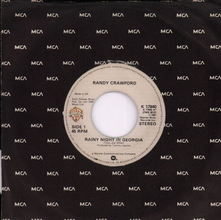 Rainy Night In Georgia/ I Got Myself-Warner-7" Vinyl