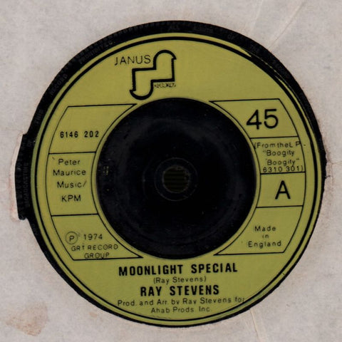 Moonlight Special/ Just So Proud-Janus-7" Vinyl