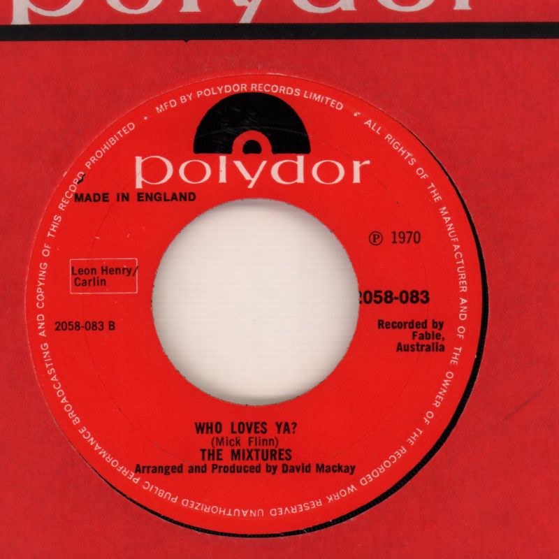 The Pushbike Song/ Who Loves Ya-Polydor-7" Vinyl-VG/Ex