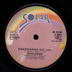 Disappering Act-Solar-7" Vinyl P/S-VG/Ex