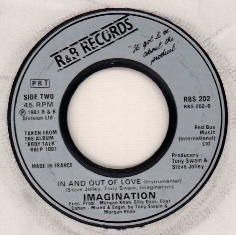 In And Out Of Love-R&B-7" Vinyl-VG/VG+