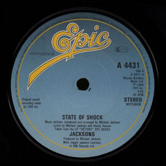 State Of Shock-Epic-7" Vinyl P/S-Ex/VG+
