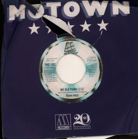 My Old Piano/ Where Did We Go Worng-Motown-7" Vinyl