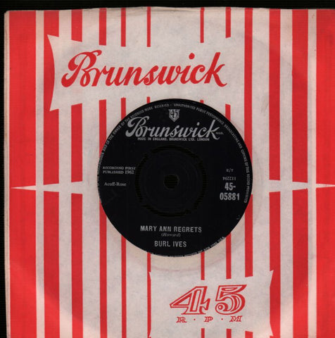 How Do You Fall Out Of Love/ Mary Ann Regrets-Brunswick-7" Vinyl